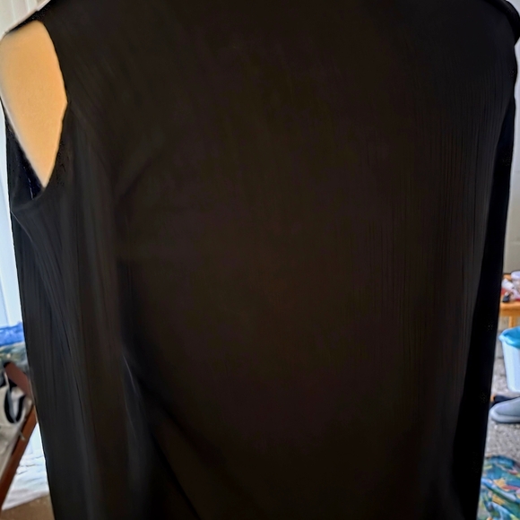 Attitude Black Cold Shoulder Top - Picture 8 of 12